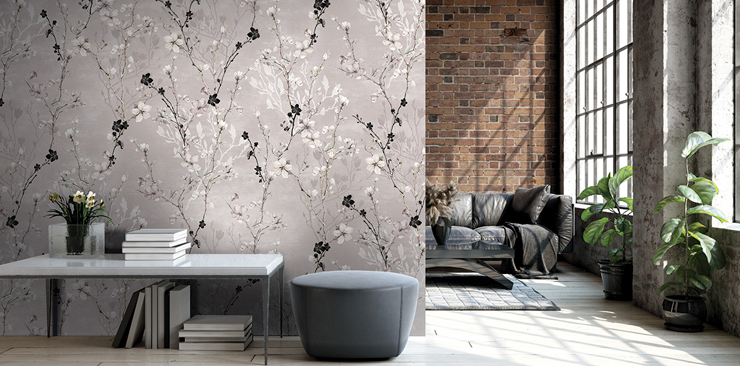 PrintsbyNature-Loft-Appartement-Wall-Classic-Flower-Natural-Modern-Design